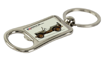 WW2 Military Vehicles - Willys MB (early) Bottle Opener Keyring